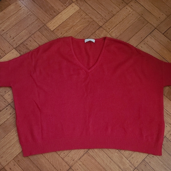 Christopher Fisher short sleeve knit sweater - Picture 2 of 7